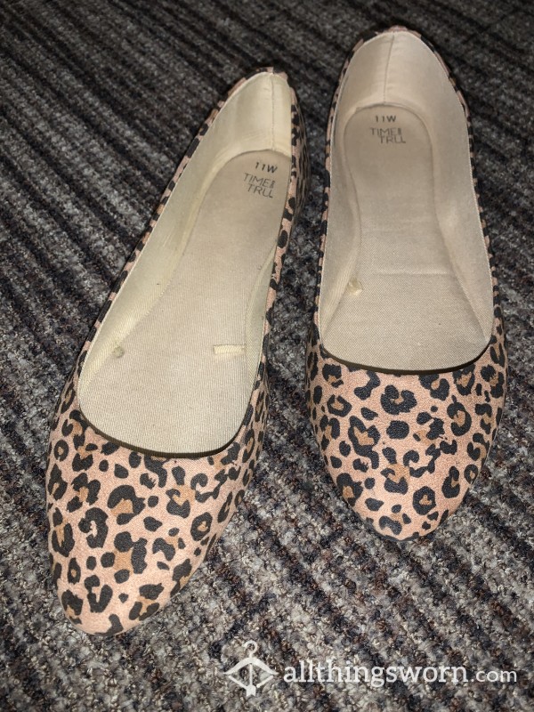 Cheetah Ballet Flats