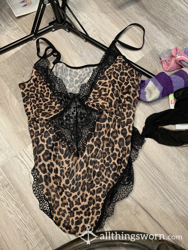 Cheetah Body Suit Size 4xl