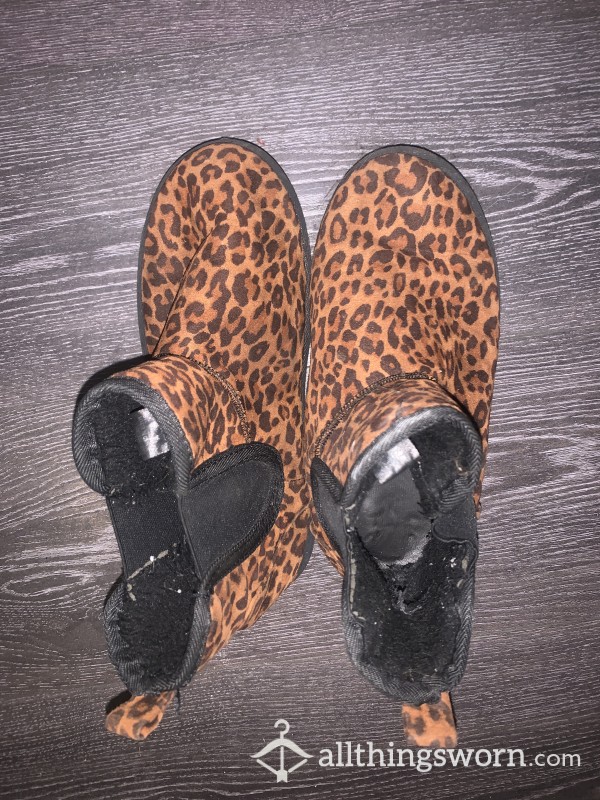 Cheetah Boots