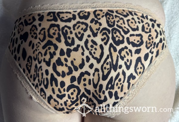 Cheetah Cougar Print Panties Customizable