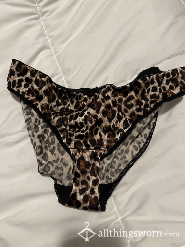 Cheetah Print Bikini Panties