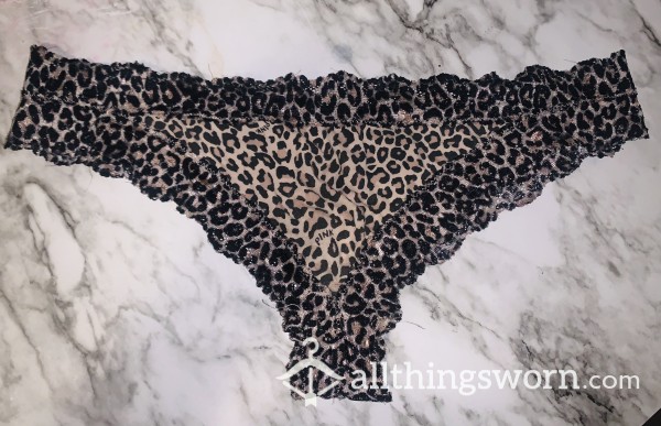 Cheetah Print Cheeky Panties