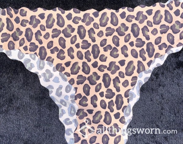 Cheetah Print Panties