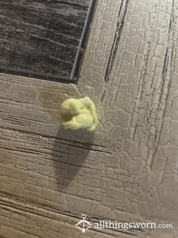 Chewed Mint Bubble Gum