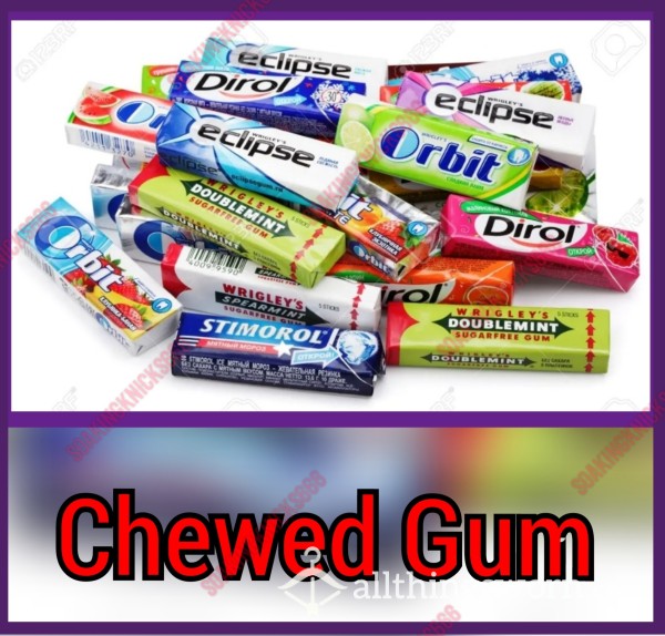 Chewing Gum Pieces