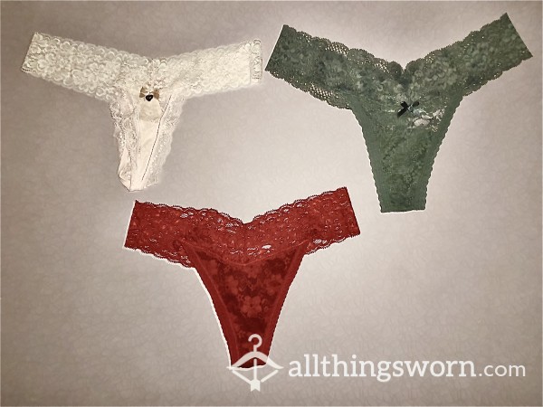 Choose Your Dirty Lacy Thong