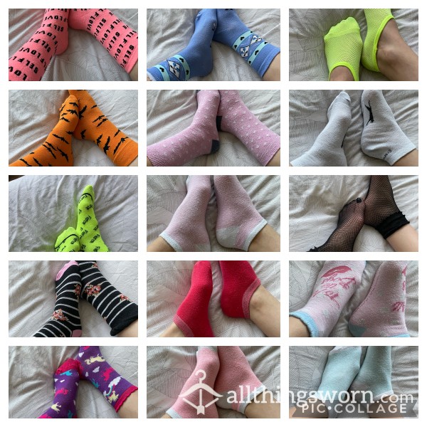 Chose Your Favourite Pair 🤩 Socks Come Worn 48 H Or Longer 💦