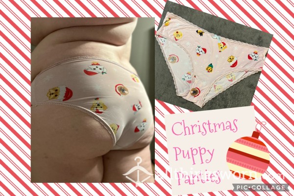 Christmas Puppy Panties! 🐶☃️