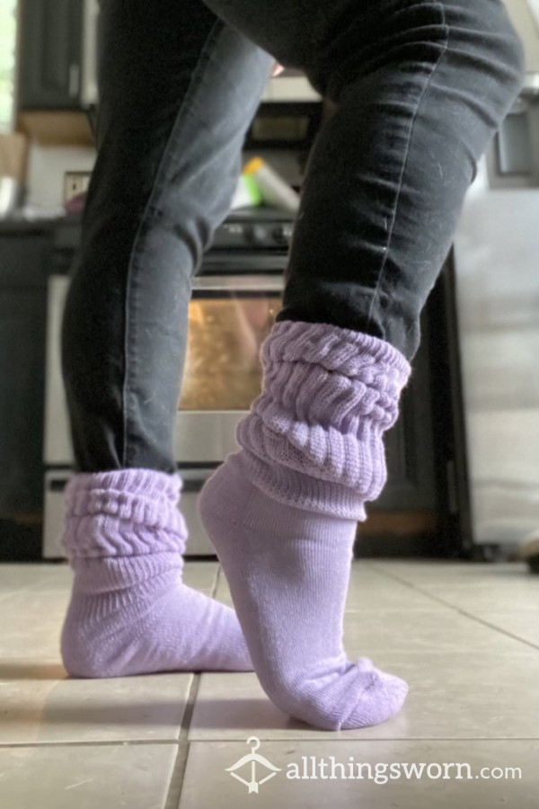 Chunky Dirty Slouch Socks