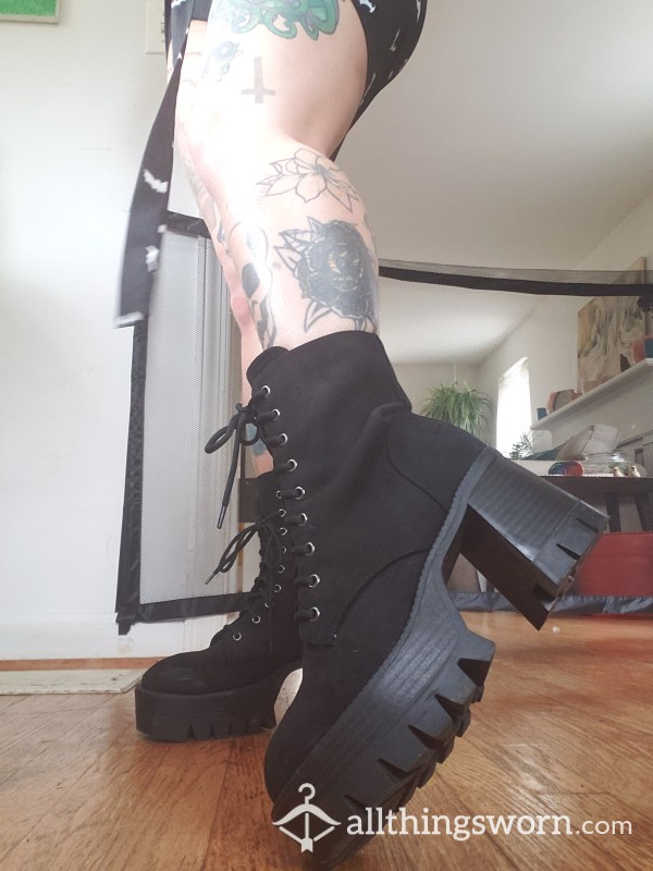 Chunky Goth Boots