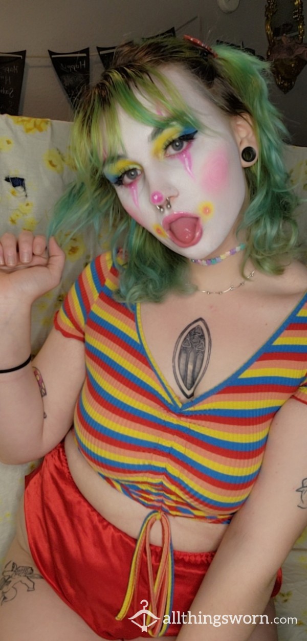 Clown Girl Cum Sesh ❤️