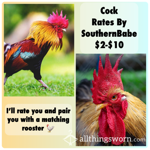 Cock Rates By SouthernBabe