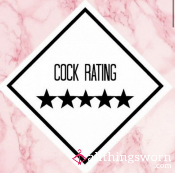 Cock Rating *Honest And Detailed *