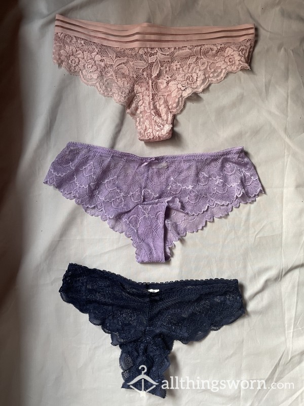 Collection Of Panties To Be Used!