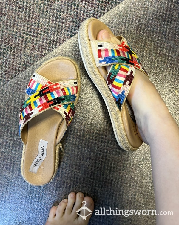 🚨ON SALE🚨  Rainbow Flat Sandals
