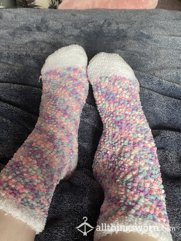 Colorful Fuzzy Socks