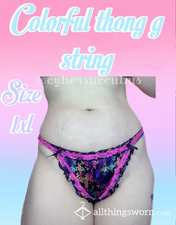 Colorful G String