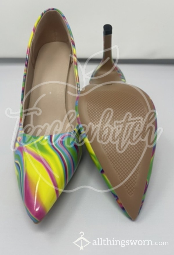 Colorful Stiletto Heels | US Size 7.5