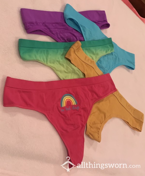 Colorful Thongs 🌈