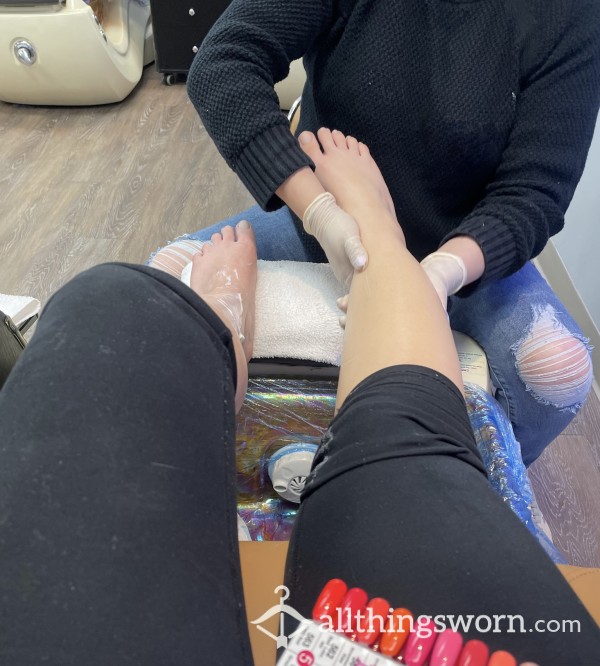 Come For A Pedicure With Me 😌🦶🏼💅🏼✨