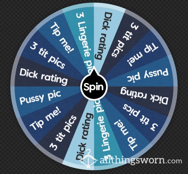 Spin The Wheel And See What Happens!