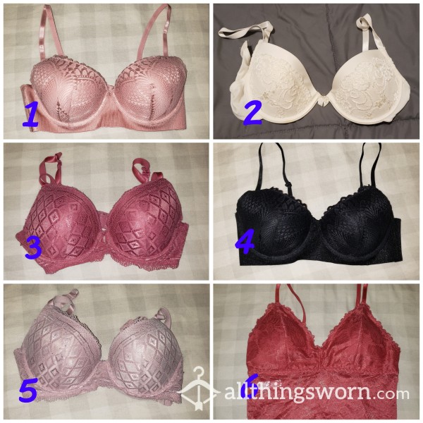 Come Take A Look At My Selection Of Bras