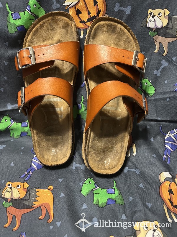 Comfy Brown Sandals