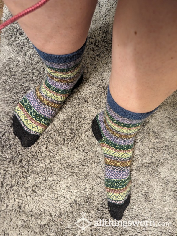 Comfy Knit Ankle Socks Size 9