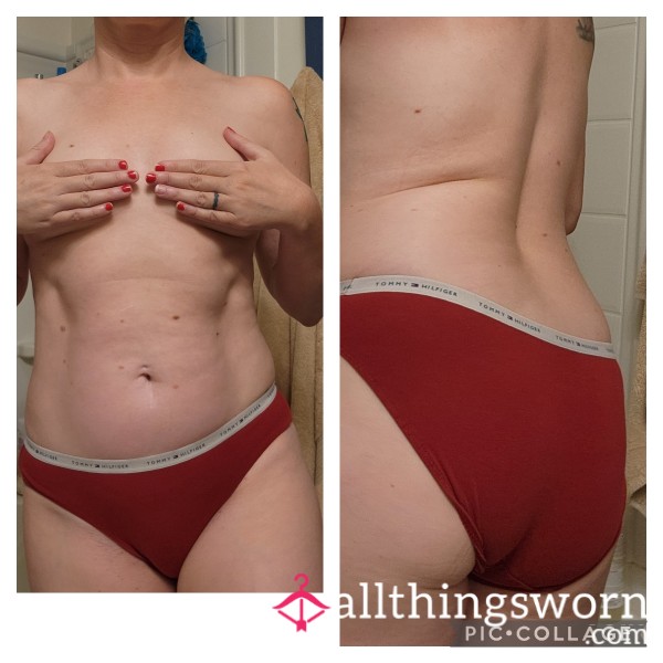 Comfy Soft Red Tommy Hilfiger Panties