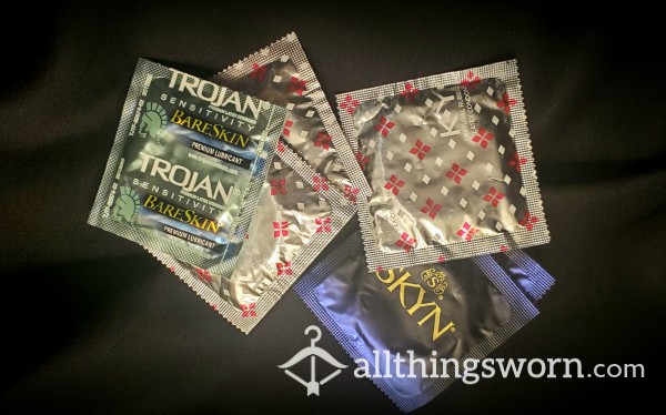 Condoms Used During Masterbation