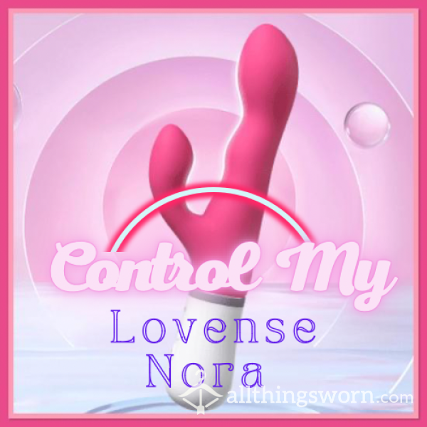 Control My Lovense Nora 🥵🔥🥵