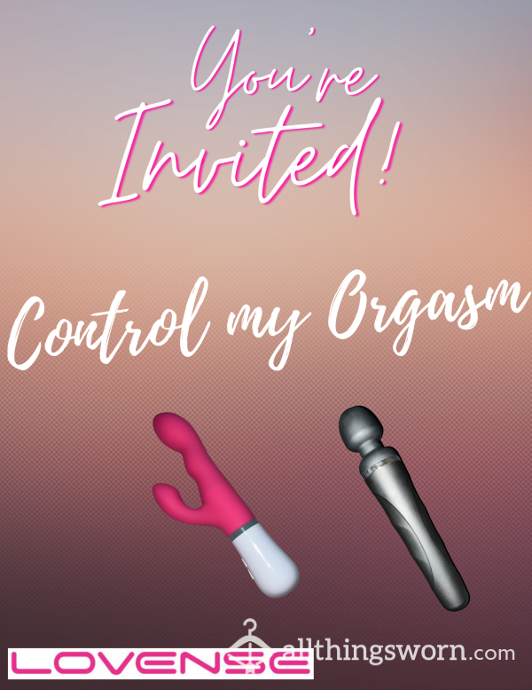 Control My Orgasm
