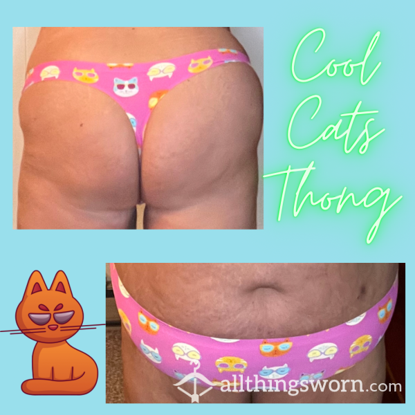 Cool Cats Thong