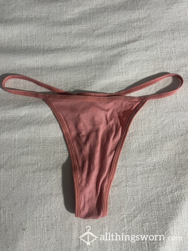 Coral G-String