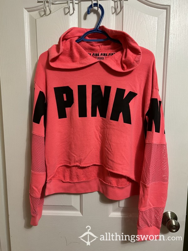 Coral Lightweight Sweatshirt From Pink