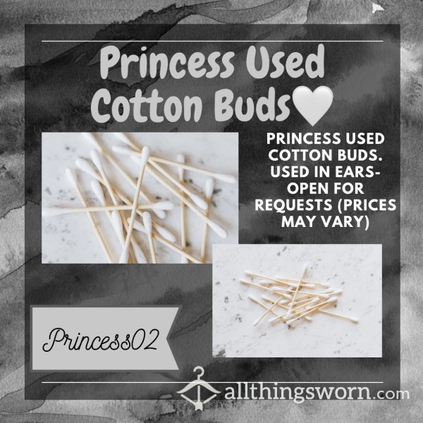 Cotton Buds 🤍