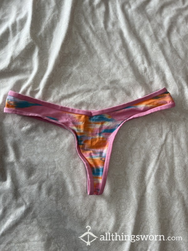 Cotton Candy Cotton Thong 🍭 2 DAY WEAR