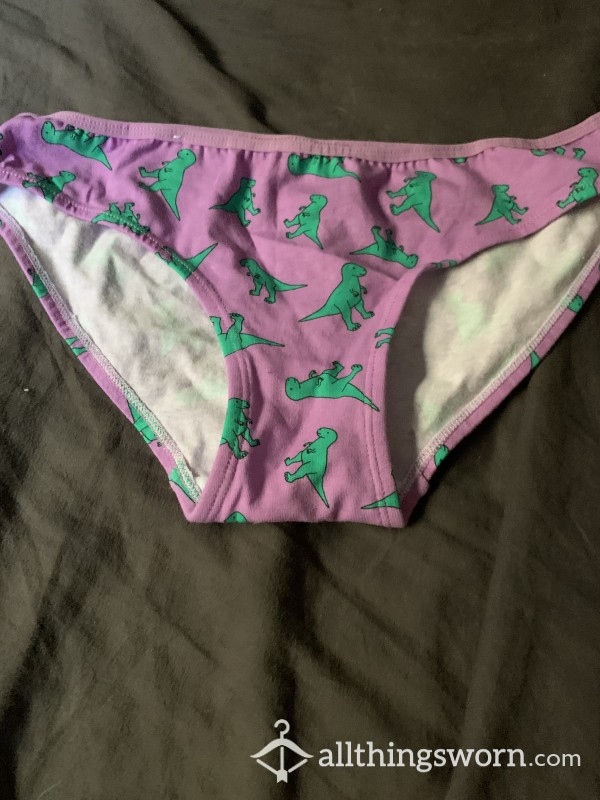 Cotton Dinosaur Panties