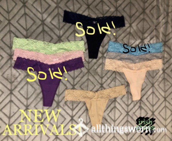 Cotton Lovers!! (THONGS)