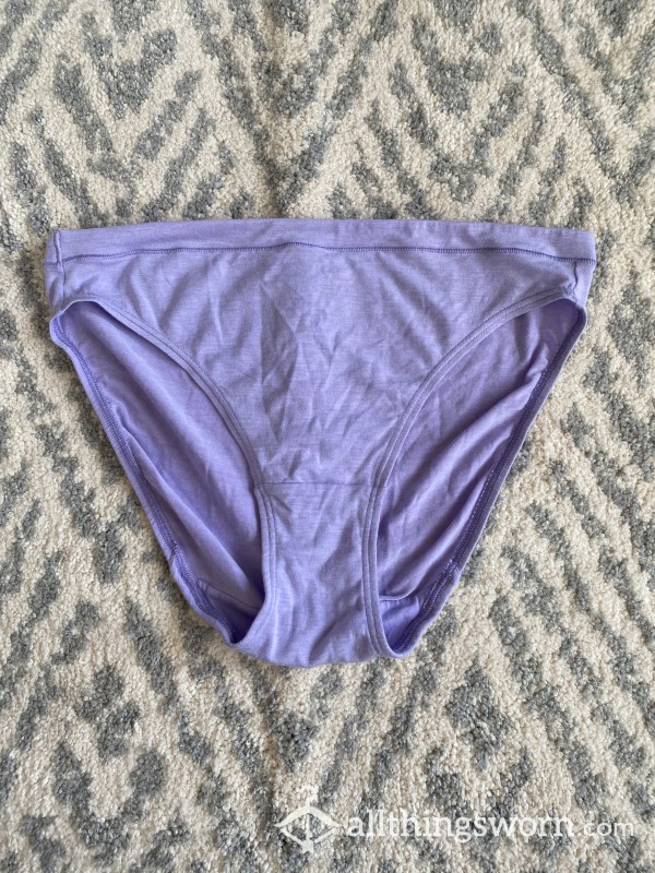 Cotton Panties For Optimal Asorption! 💜💜💜
