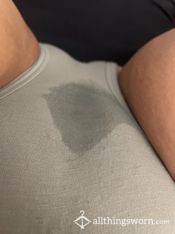 Cotton Panties With C*m Stain