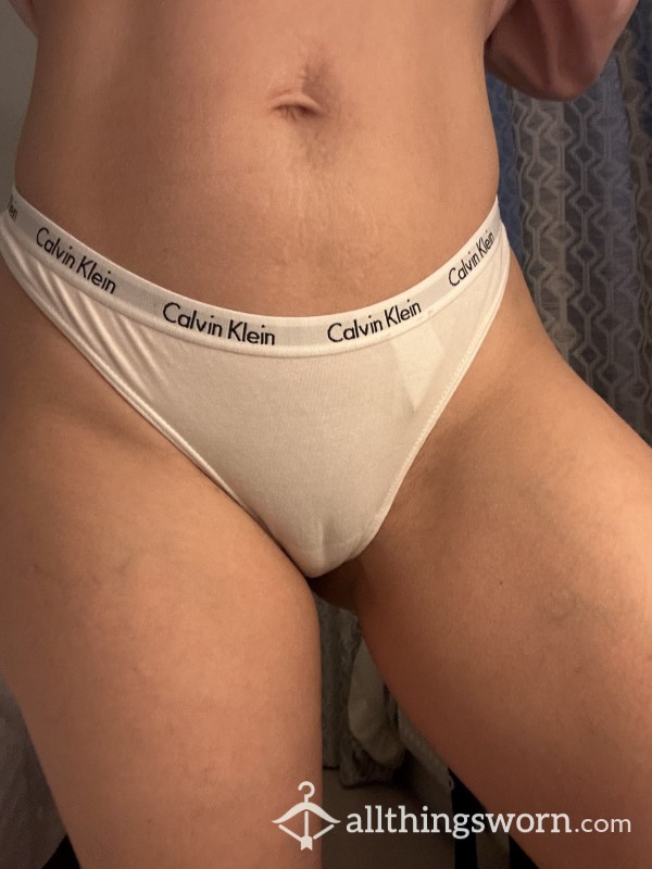 Cotton Thongs Calvin Klein Panties
