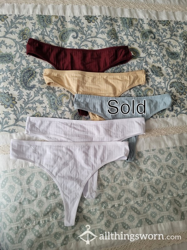 ~cotton Thongs, Rides My Asshole All Day Long. 🤎~
