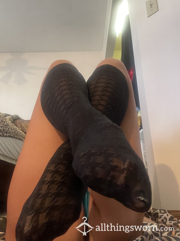 Cougar Sexy Nylon Stockings