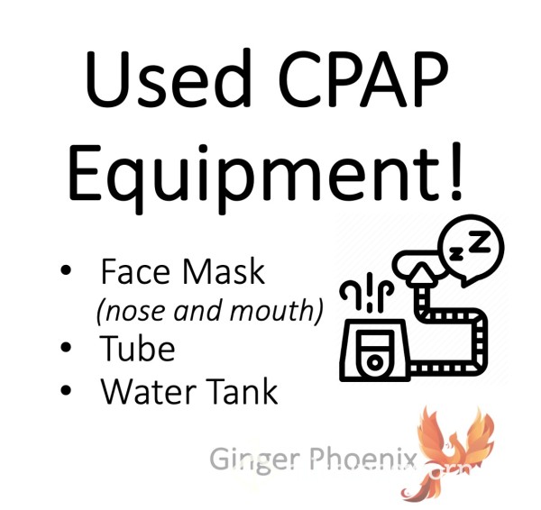 CPAP Equipment!  Breathe And Sleep With Me ;)