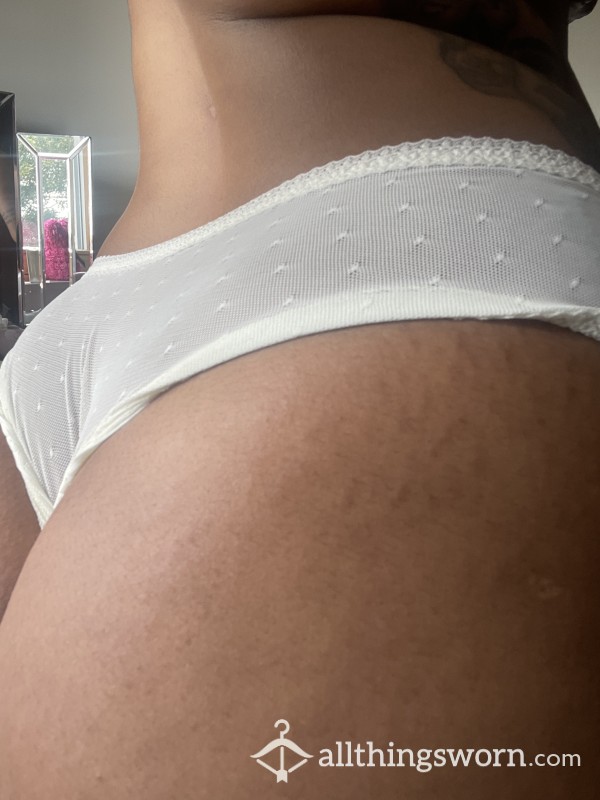 Cream Panties With The Perfect Ass To Match