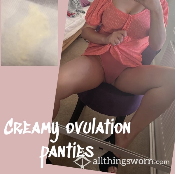 Creamy Ovulation Panties