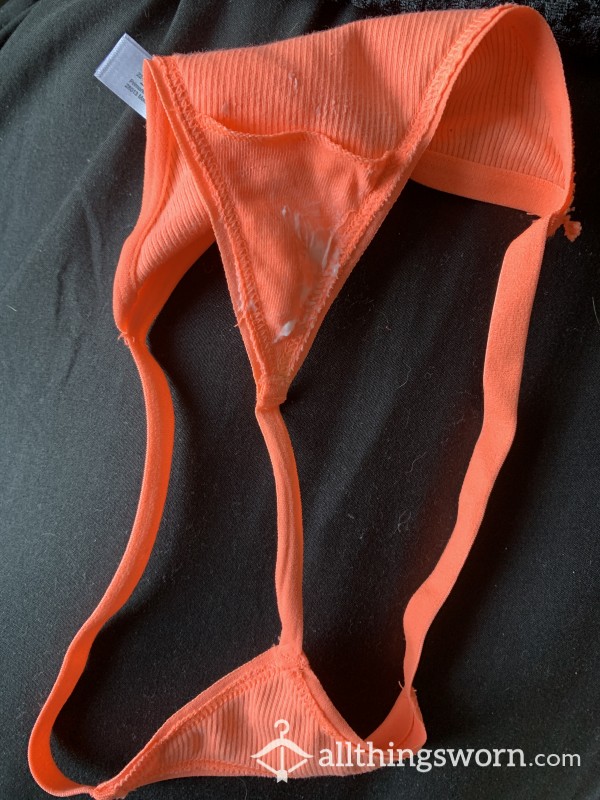 Creamy Pussy Soaked Thong!