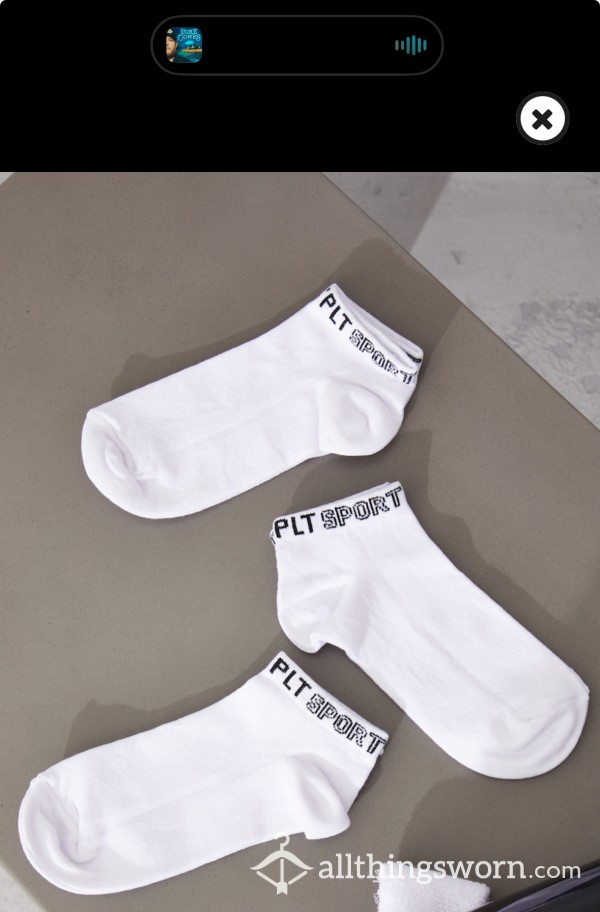 Crisp White Ankle Socks