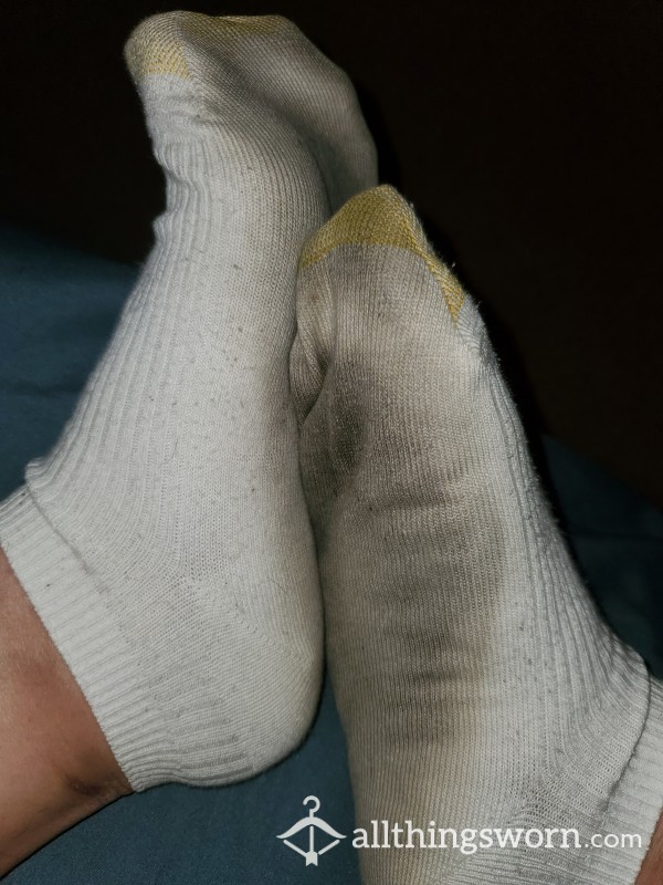 Crusty Dirty White Socks